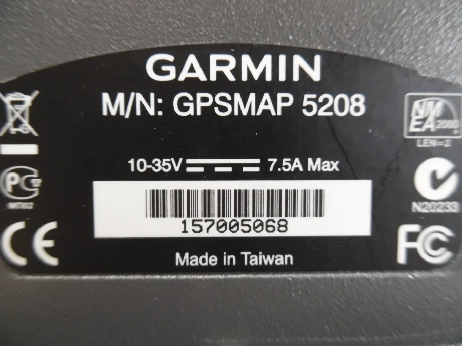 Garmin GPSMap 5208 MFD (MME Refurbished) Good Working Condition -NEW LCD- - Image 14