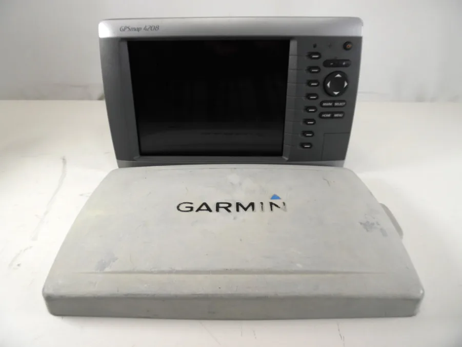Garmin GPSMap 4208 Chartplotter Head Unit W/Suncover NEW LCD -MME REFURB-