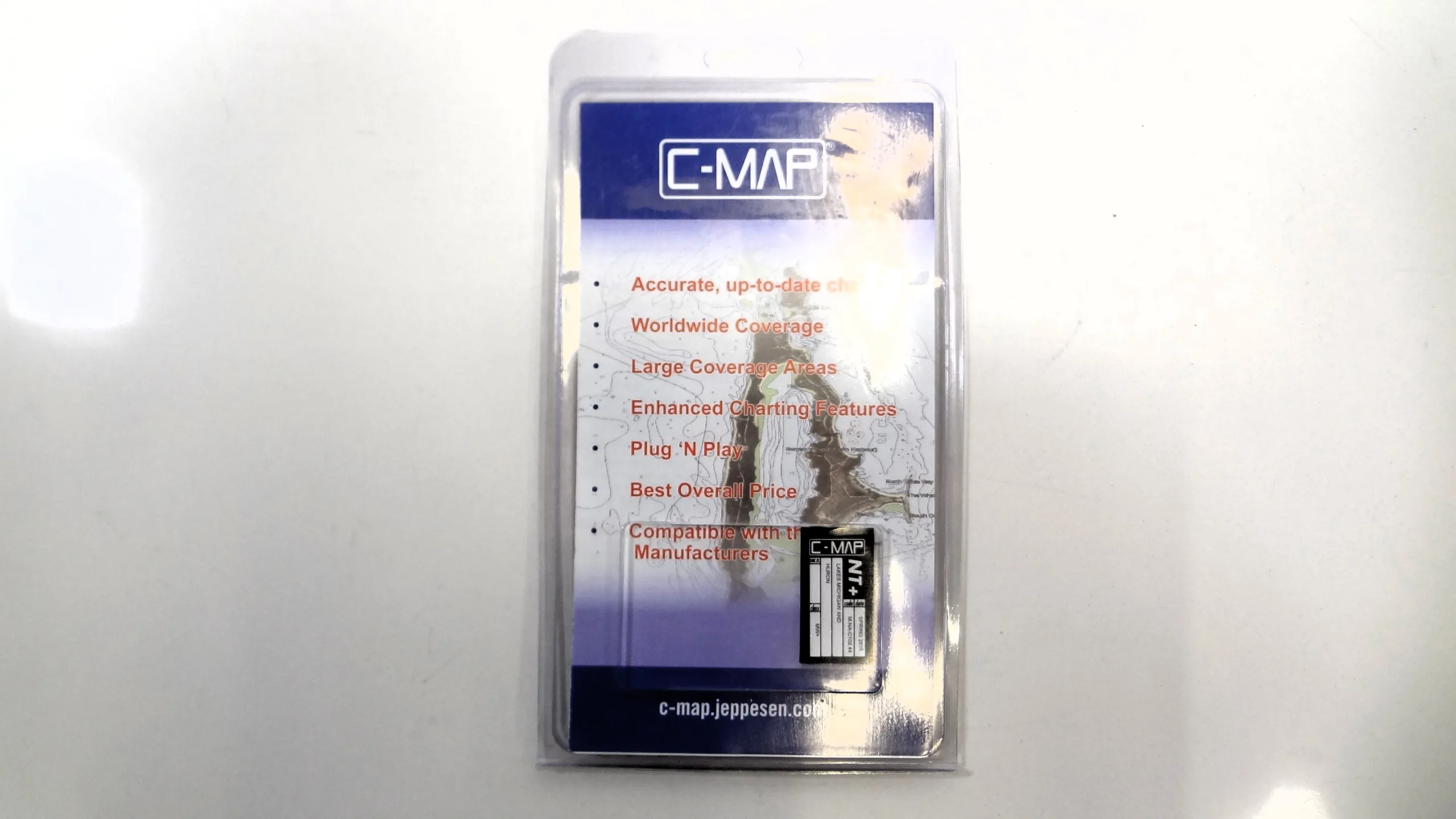 CMap CCard NT+ Lakes Michigan and Huron Spring 2016 MNAC102.44 90 Day Warranty