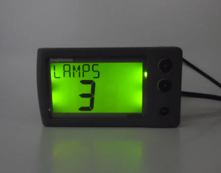 Raytheon ST40 Depth Instrument Display with Sun Cover ~ E22038 ~ *MME REFURB - NEW LCD Screen / PCB* - Image 6