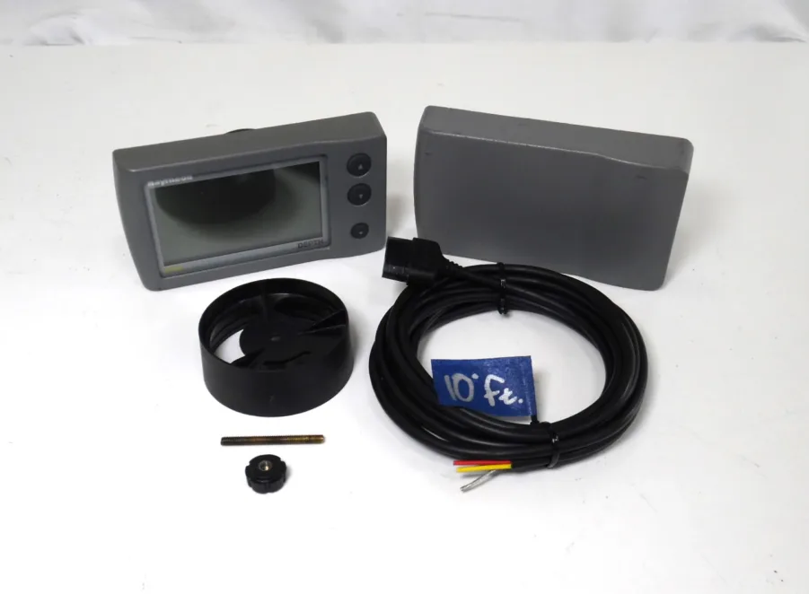 Raytheon ST40 Depth Instrument Display with Sun Cover ~ E22038 ~ *MME REFURB - NEW LCD Screen / PCB*