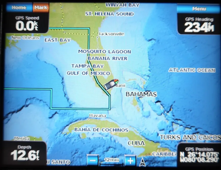 Garmin GPSMap 5208 MFD (MME Refurbished) -Good Working Condition- (NEW LCD) - Image 2