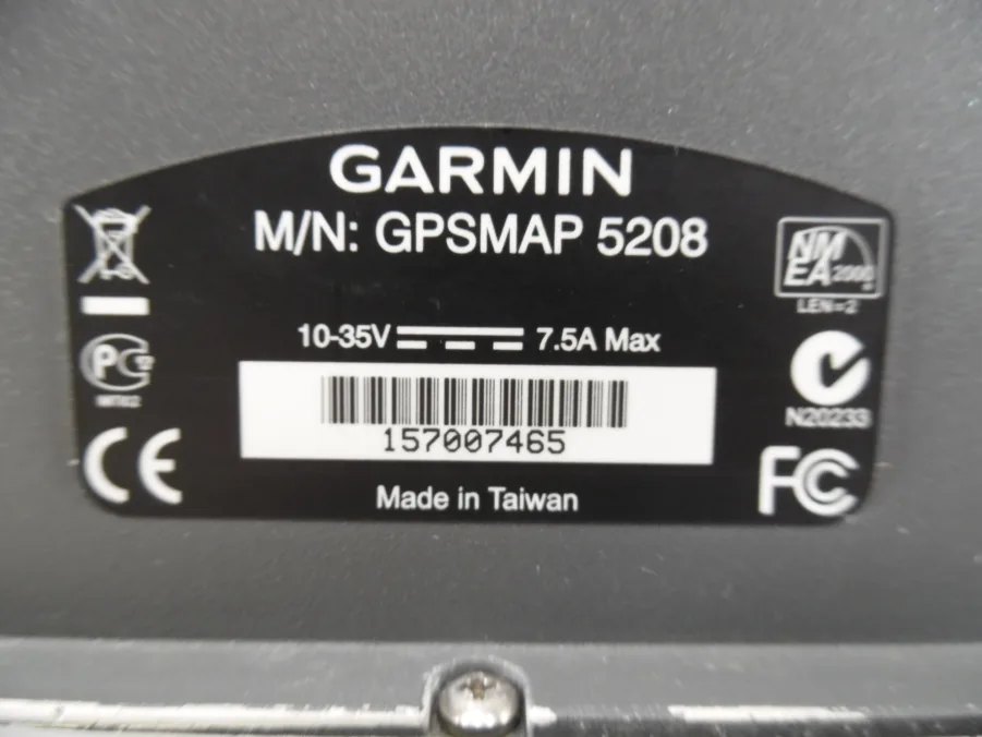 Garmin GPSMap 5208 MFD (MME Refurbished) -Good Working Condition- (NEW LCD) - Image 13