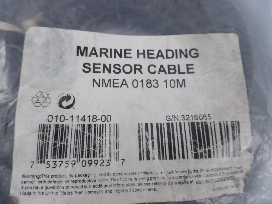 Garmin Marine Heading Sensor Cable NMEA 0183 010-11418-00 - Image 2