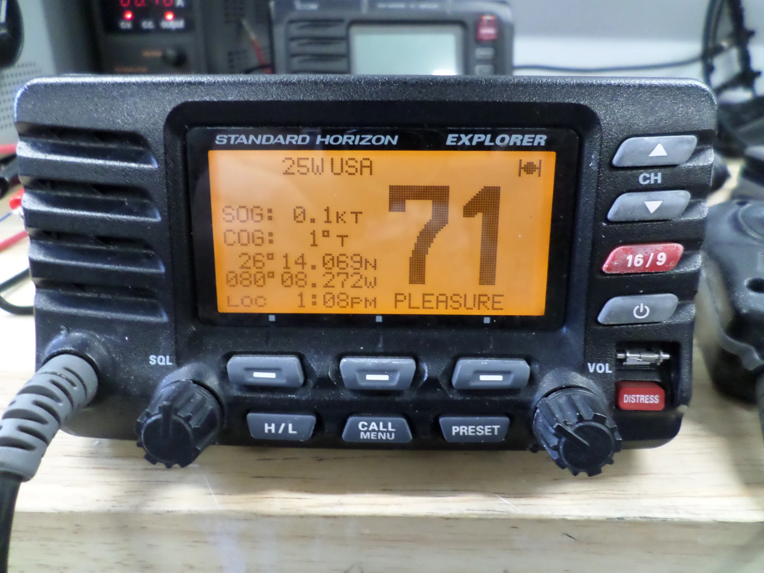 Standard Horizon Explorer GX1600 Marine VHF Radio Tested Max Marine