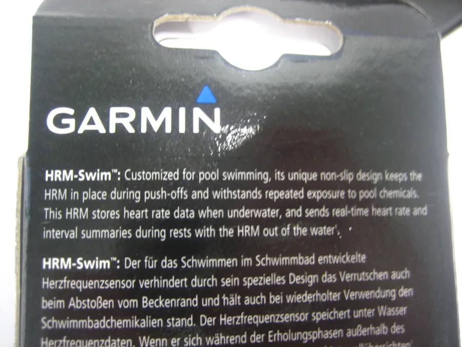 Garmin HRM-Swim Heart Rate Monitor for Swimming - NEW - 010-12342-00 - Image 3