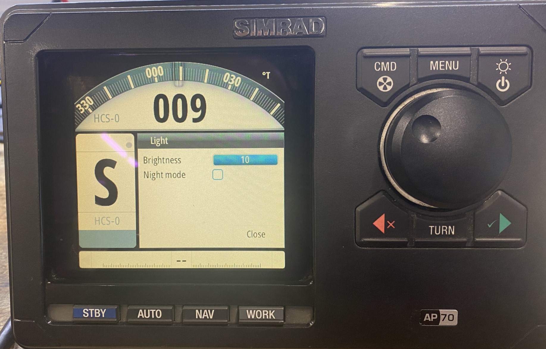 SIMRAD - OP12 Autopilot Controller - 000-13287-001 | NMEA 2000 Controllers & Keypads | Bottom Line | Isle Of Man
