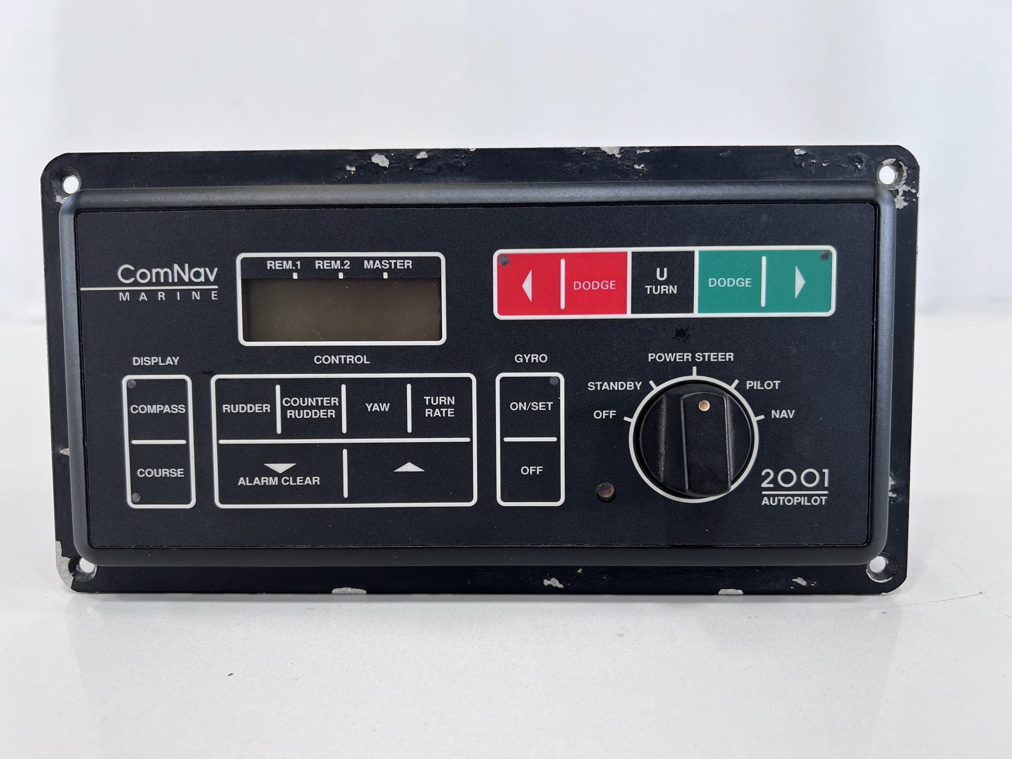 ComNav 2001 Autopilot Control Head *REBUILT LCD* - USED - TESTED - 90 ...