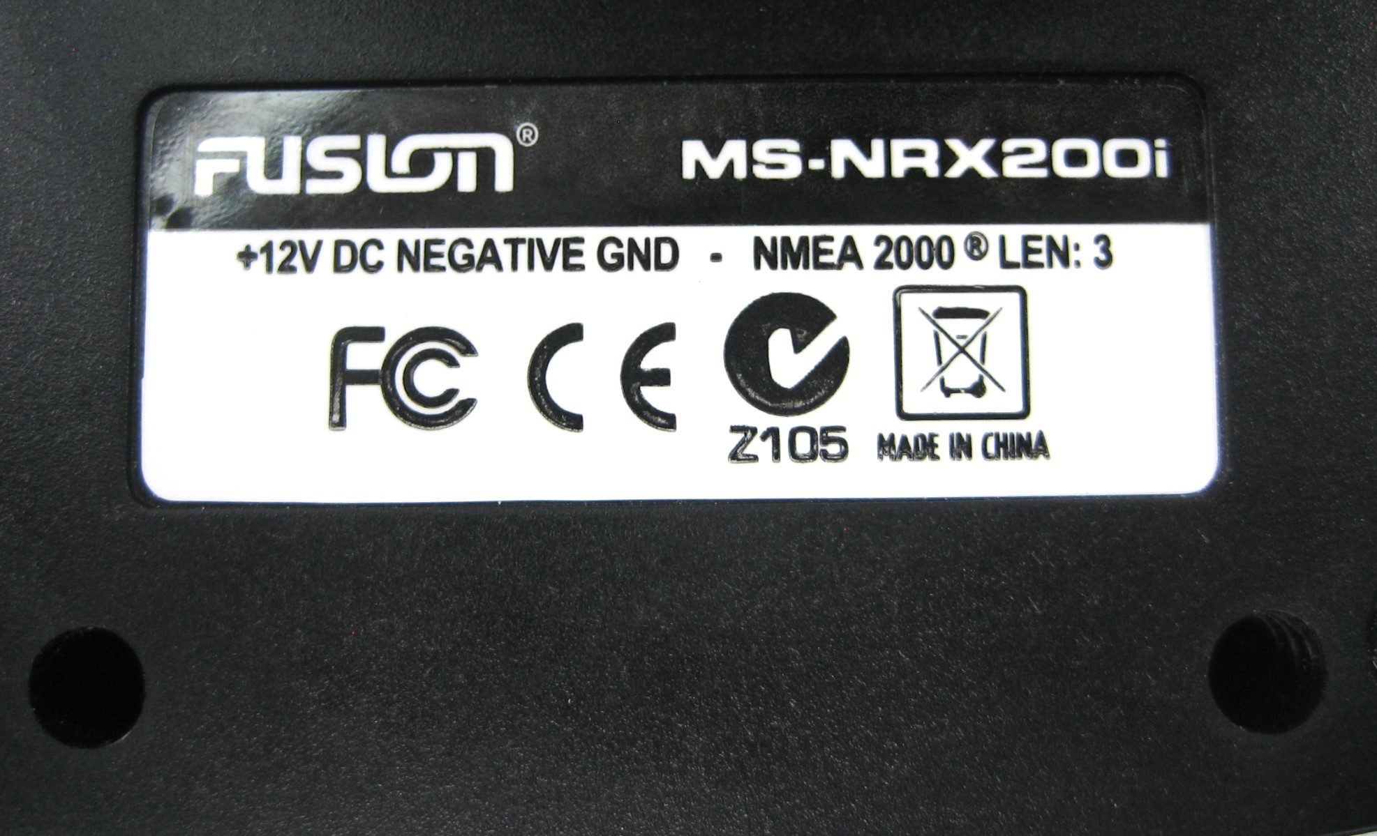 Ms2000 Inverter Remote Controller Fusion MS NRX200i Wired Remote Control NMEA2000 - Max Marine Electronics