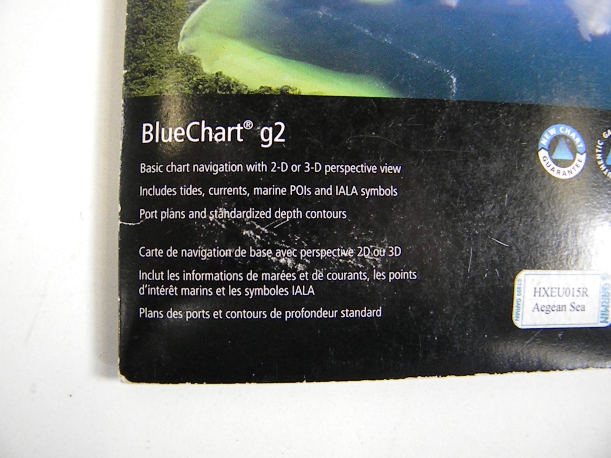 Garmin Bluechart G2 microSD Chart Card HXEU015R Aegean Sea *NEW*OEM