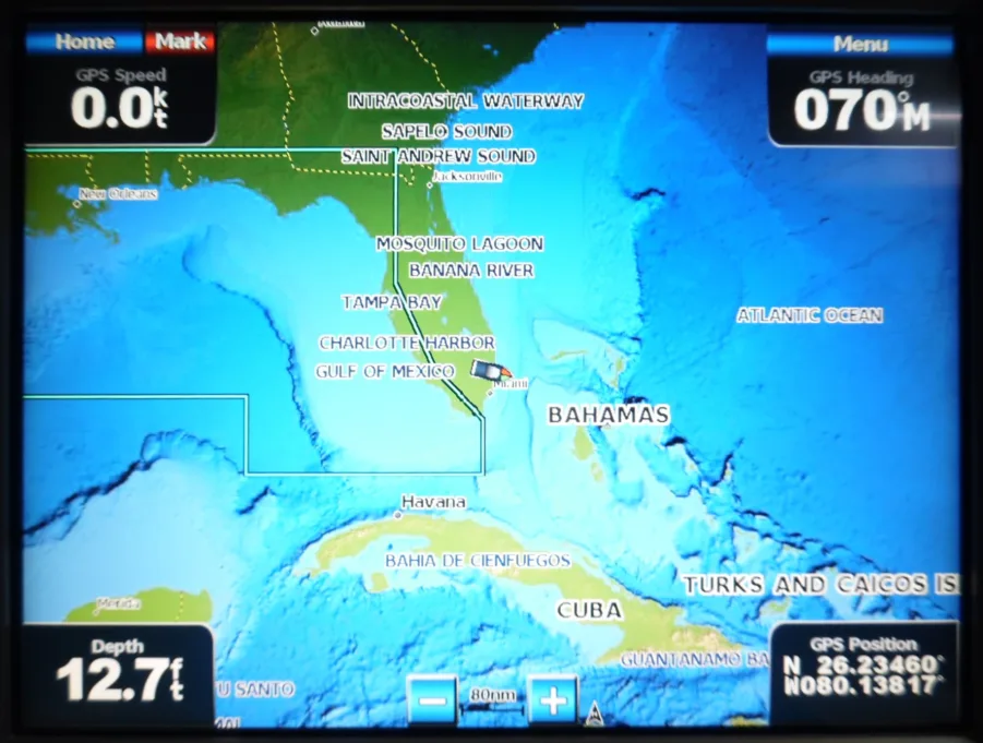 Garmin GPSmap 7015 Touchscreen MFD (Tested Good) W/Cables - Image 2