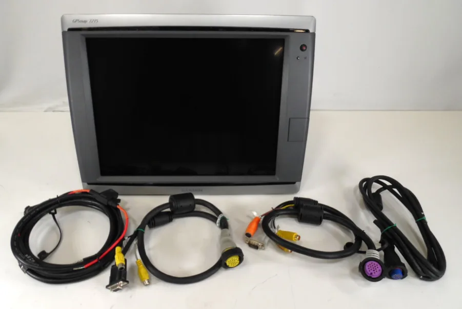 Garmin GPSmap 7015 Touchscreen MFD (Tested Good) W/Cables