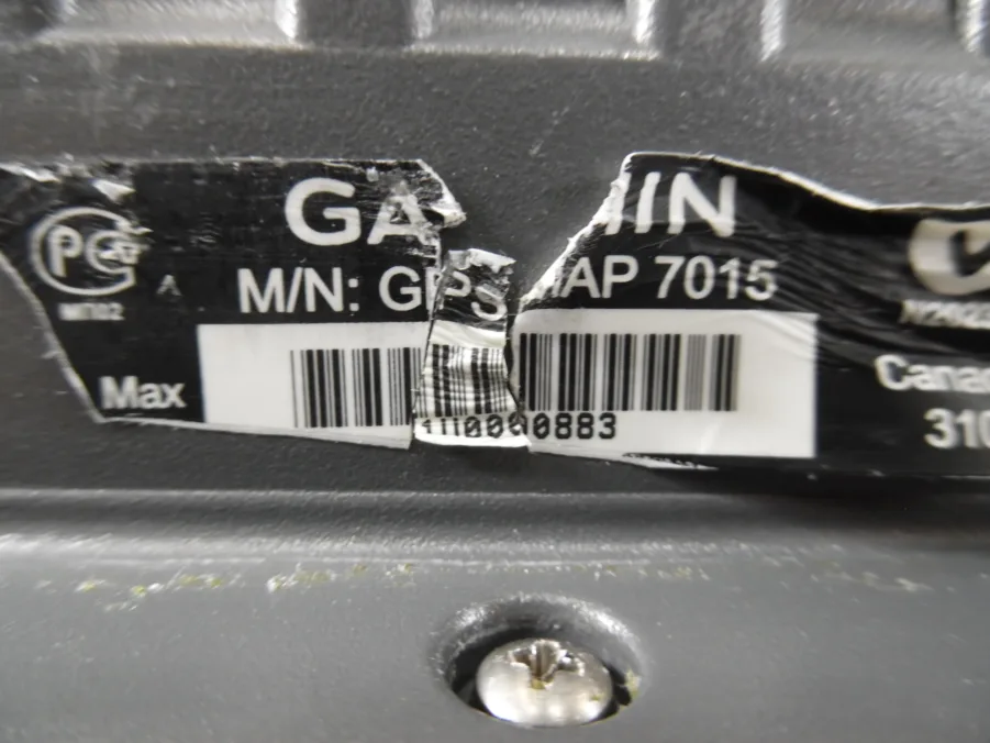 Garmin GPSmap 7015 Touchscreen MFD (Tested Good) W/Cables - Image 12