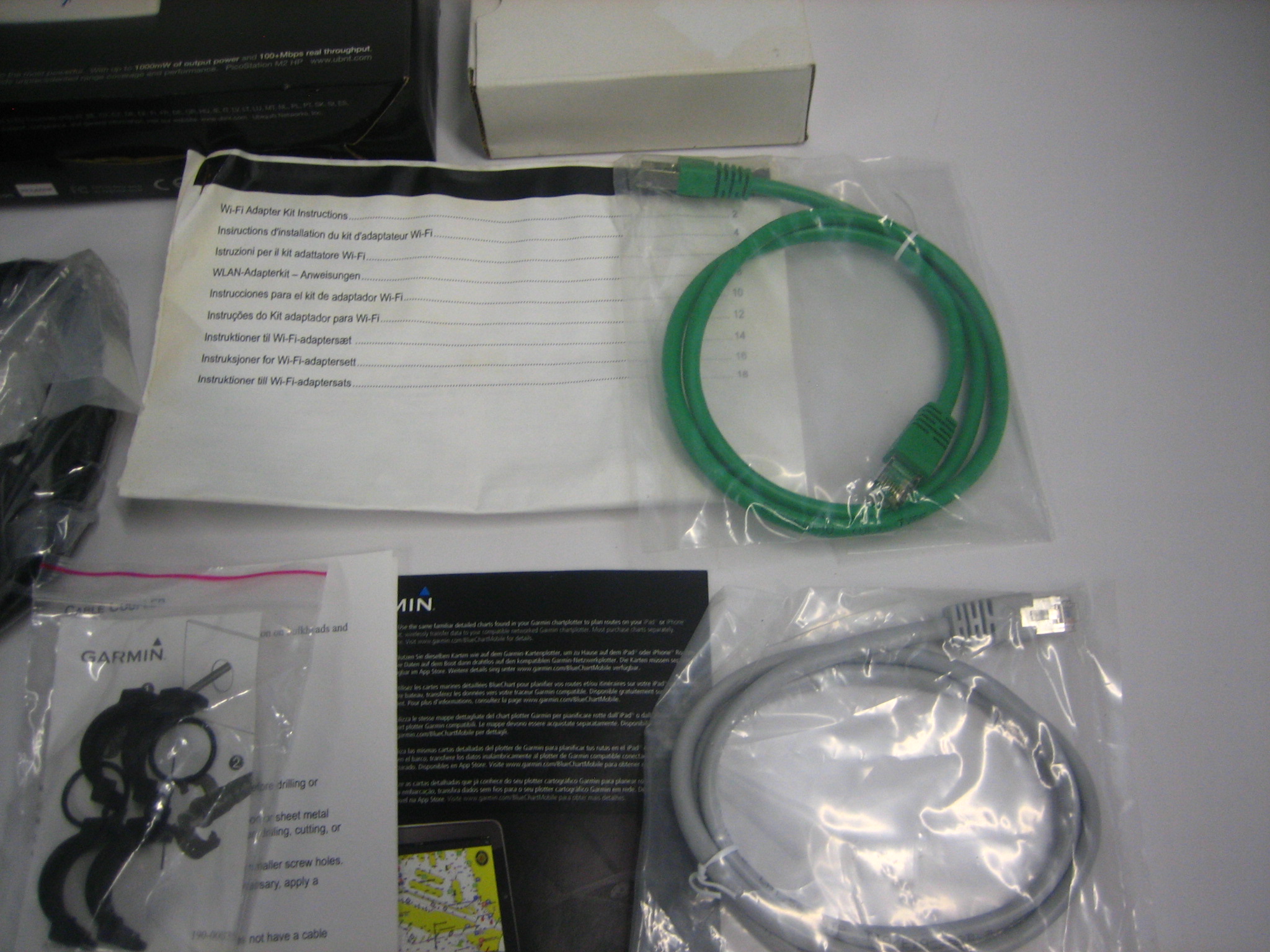 Garmin 0101198120 *NEW* Marine Wifi Adapter Kit w/DC and AC Power Adapters Max Marine