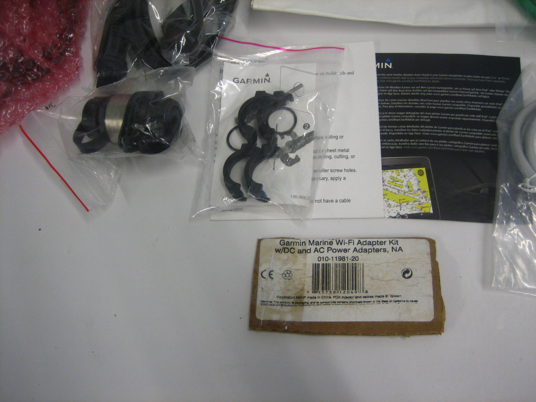 Garmin 0101198120 *NEW* Marine Wifi Adapter Kit w/DC and AC Power Adapters Max Marine