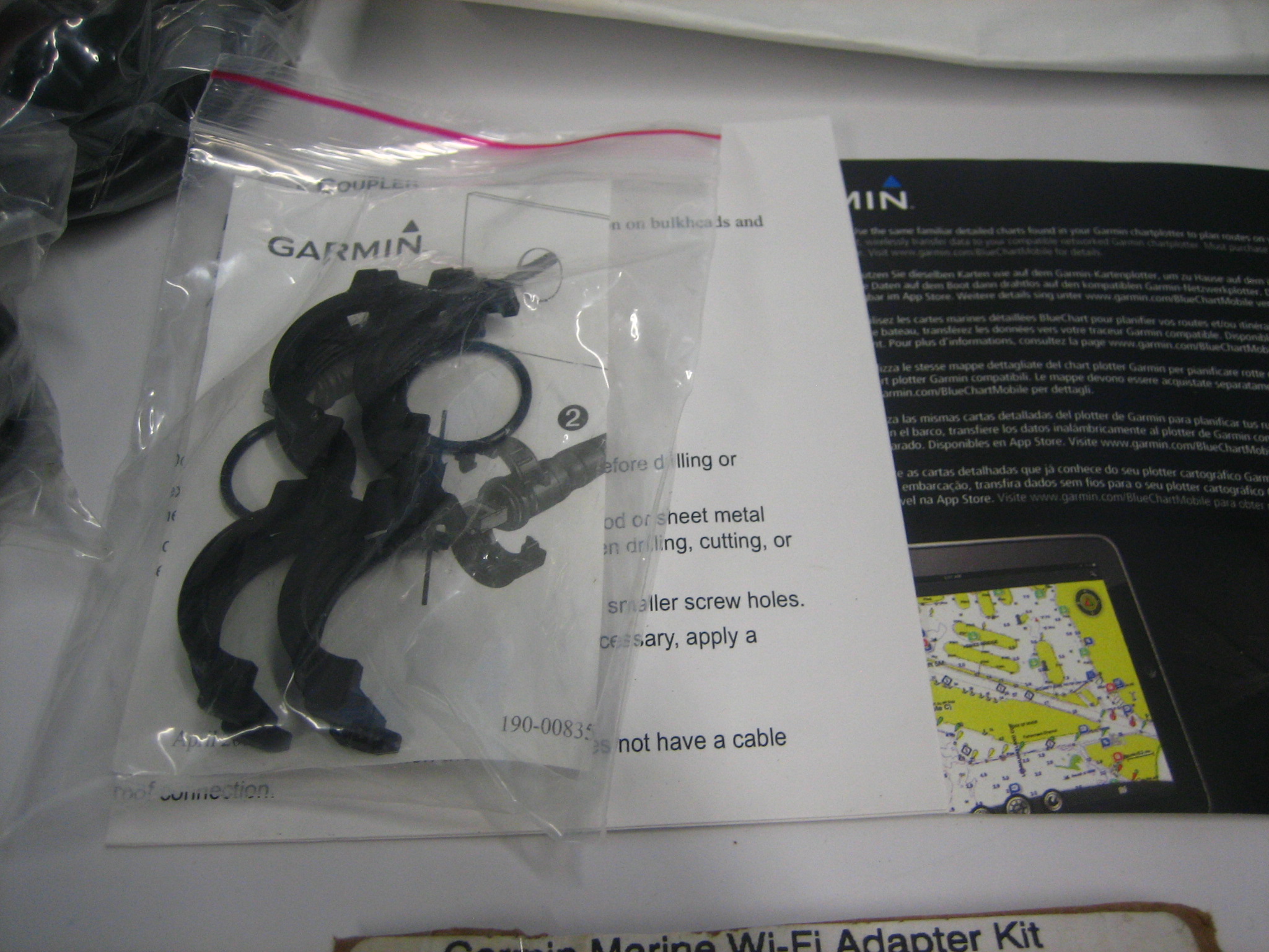 Garmin 0101198120 *NEW* Marine Wifi Adapter Kit w/DC and AC Power Adapters Max Marine