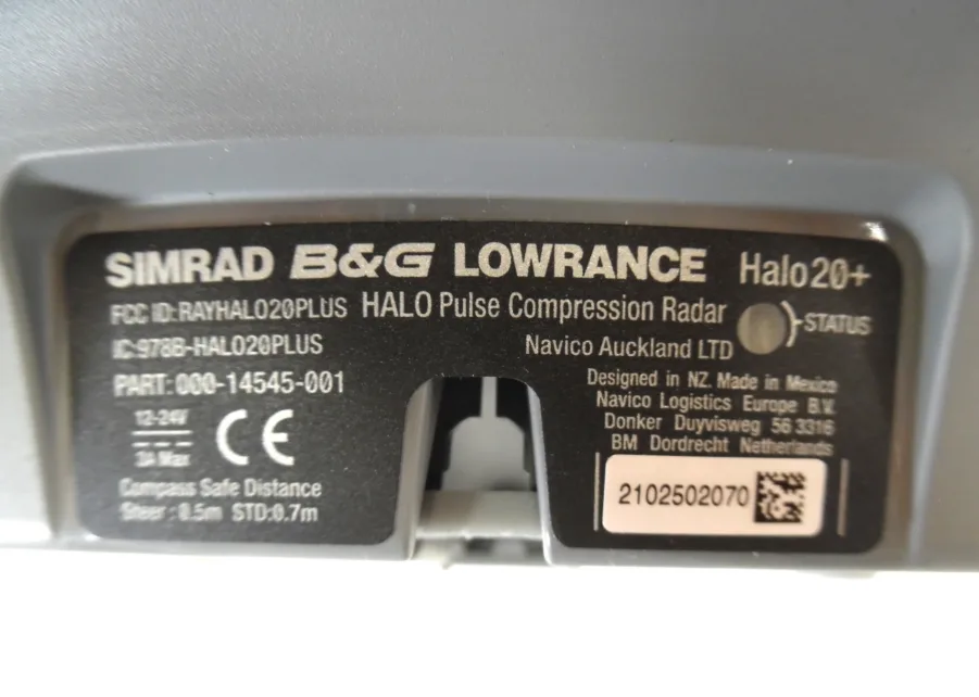 Simrad B&G Lowrance Halo 20 & 20+ Cable Retainer Clamp Kit & Screws - 2pcs *NEW* - Image 3