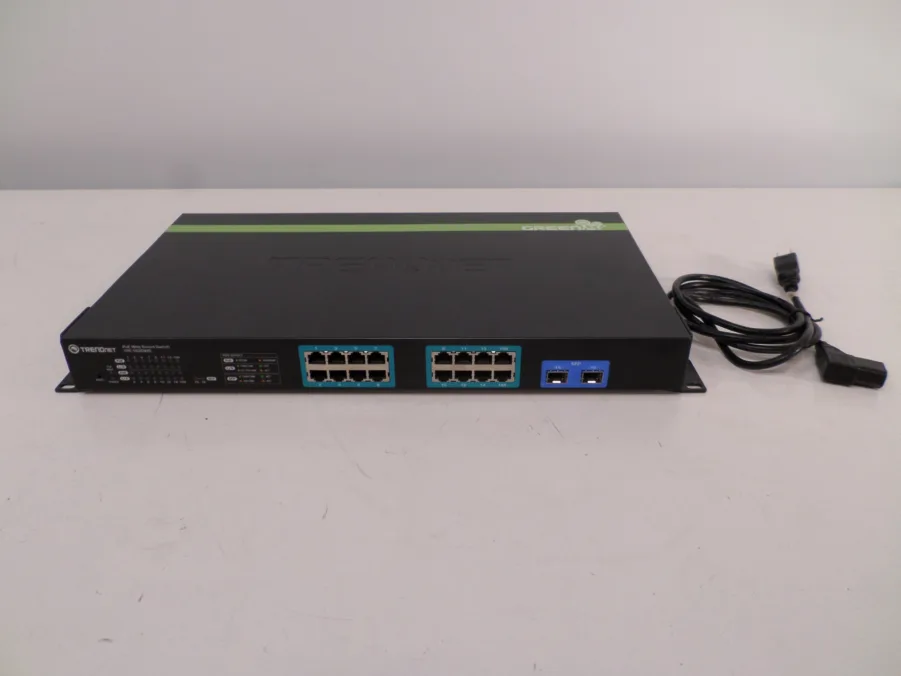 Trendnet TPE-1620WS 16-Port POE Smart Switch - Tested
