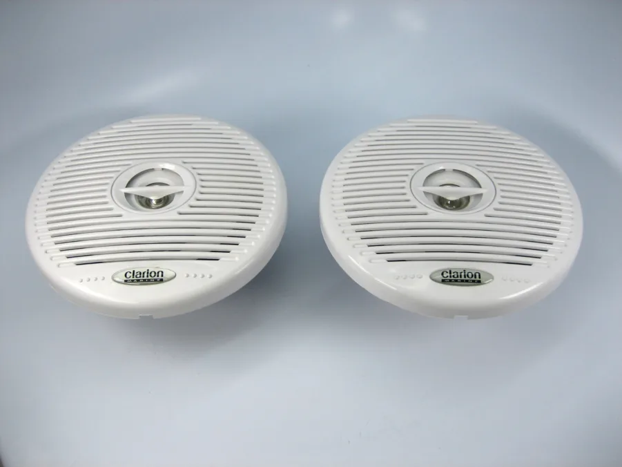 Clarion CM1622 Marine Coaxial 6.5” Speakers & .75” Tweeters