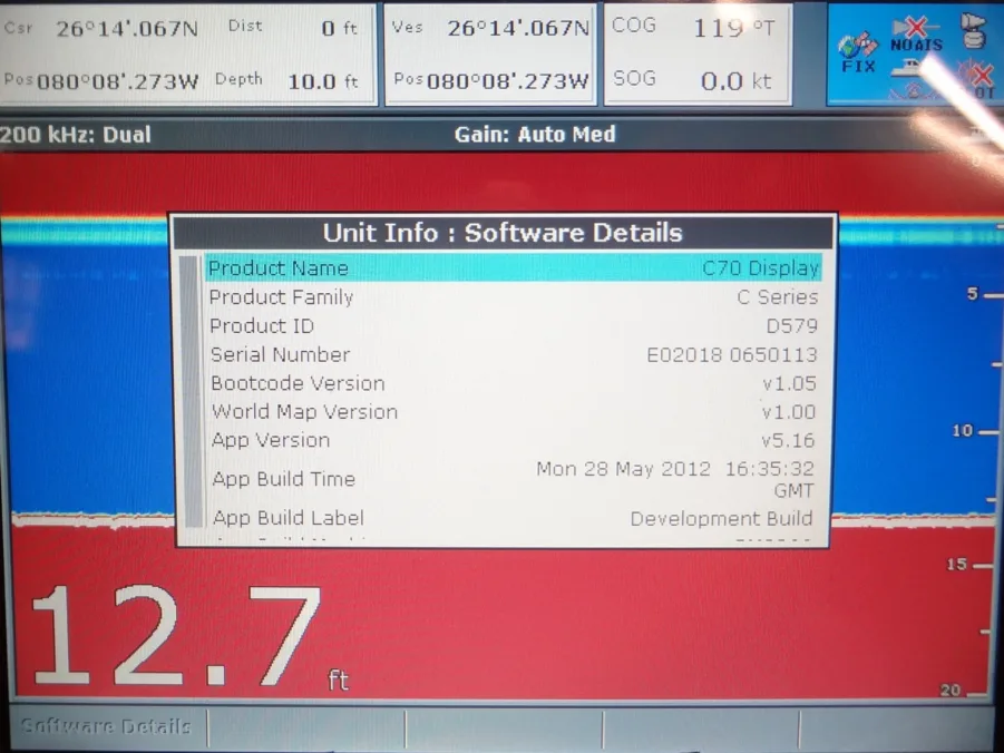 Raymarine C70 Classic Mutli-Function Display Unit E02018 *MME REFURB - Rebuilt LCD*- 90 Day Warranty - Image 15