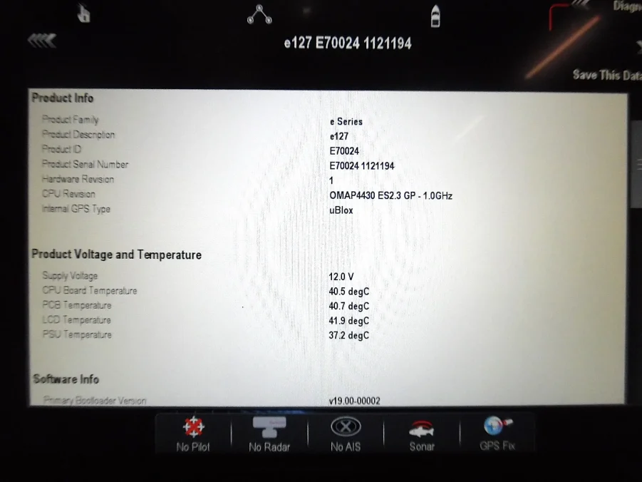 Raymarine e127 12.1" HybridTouch MFD W/Accs. *E70024* Tested and Updated - 90 Day Wnty.! - Image 13