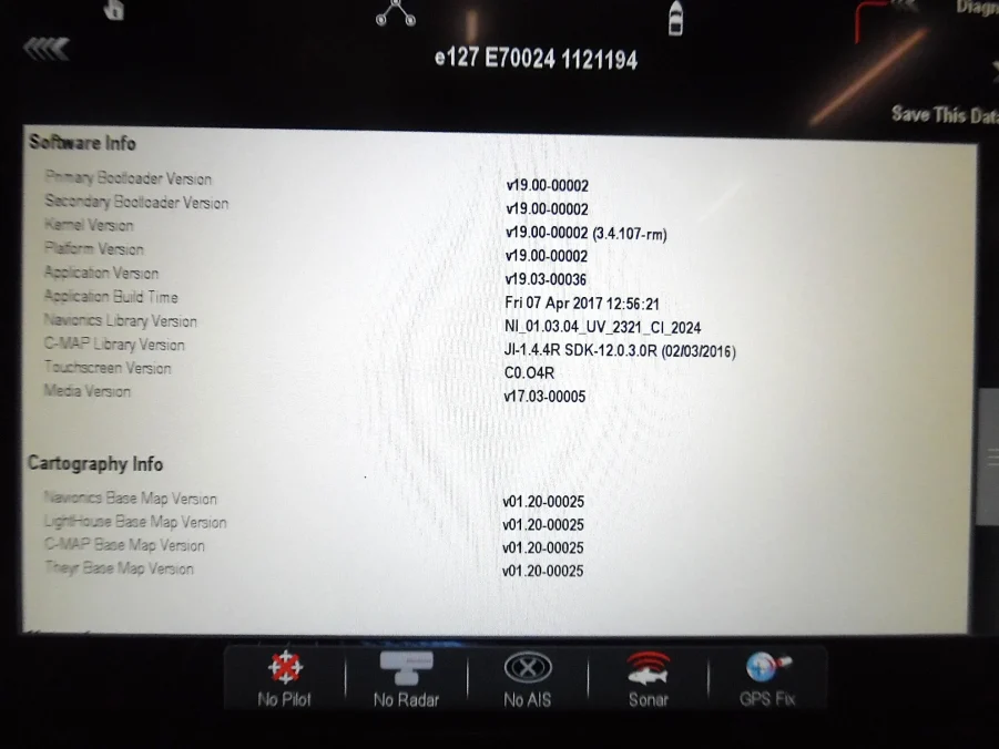 Raymarine e127 12.1" HybridTouch MFD W/Accs. *E70024* Tested and Updated - 90 Day Wnty.! - Image 14