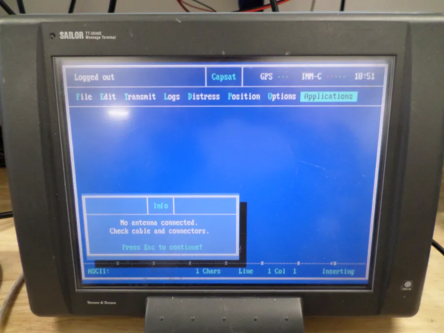 Sailor TT-3606E Data Terminal for TT-3020 and H2095C GMDSS Systems - Image 4