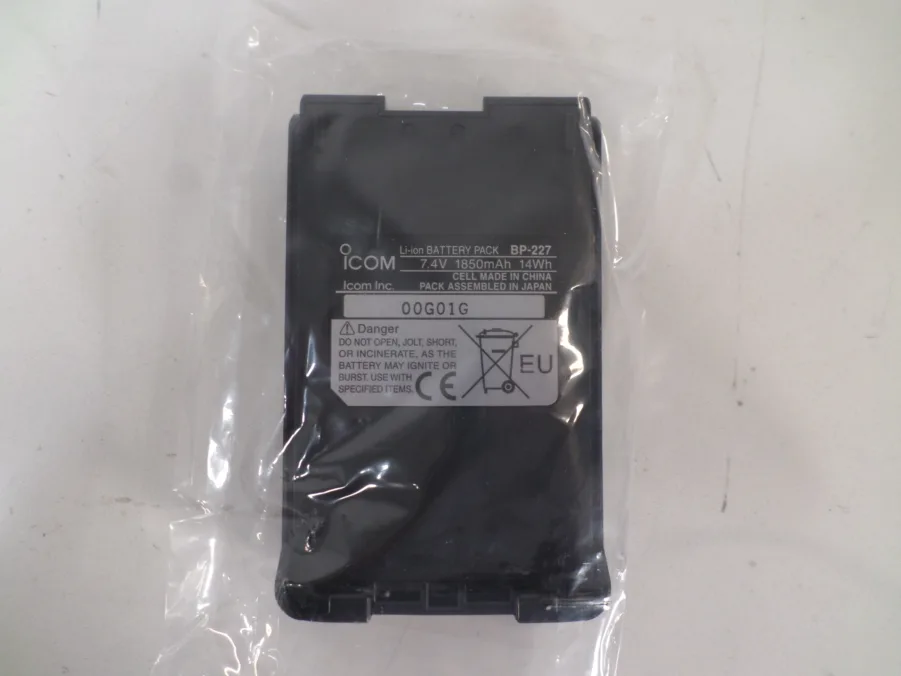 Icom BP-227 Original 7.2V Replacement Battery Pack for IC-M88, F50, F60 Radios - Image 3