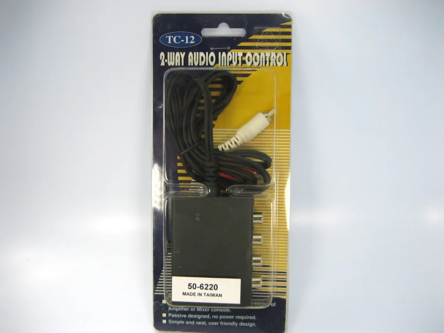 2 WAY AUDIO INPUT CONTROL TC-12