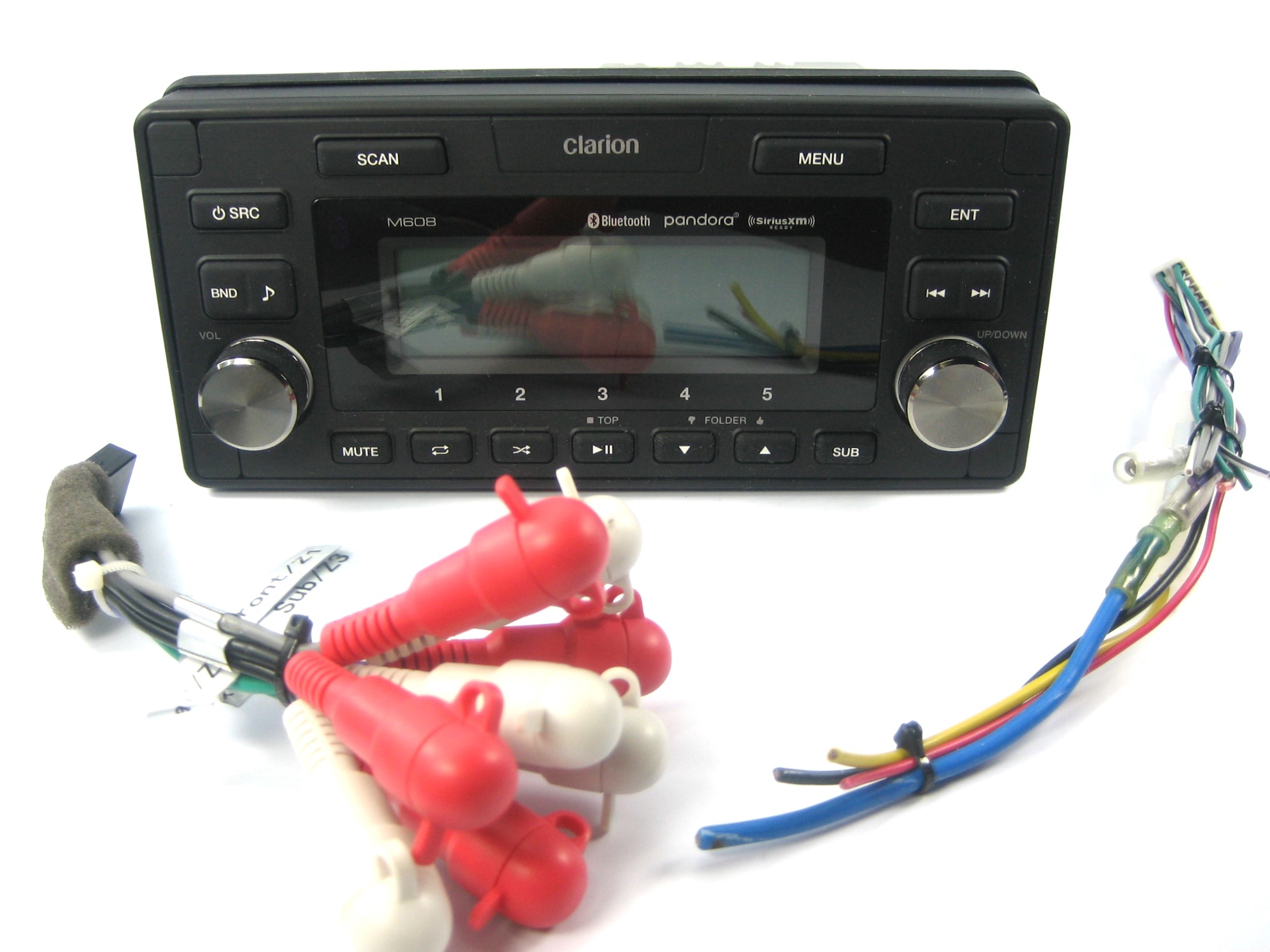 Clarion M608 MultiZone Marine Digital Media Receiver with Bluetooth