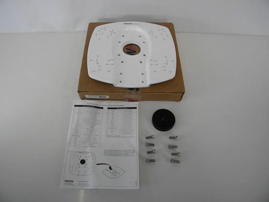 SeaView ADA-R1 Universal Modular Mount Top Plate f/ Sat Com or Radar Dome/Open Array