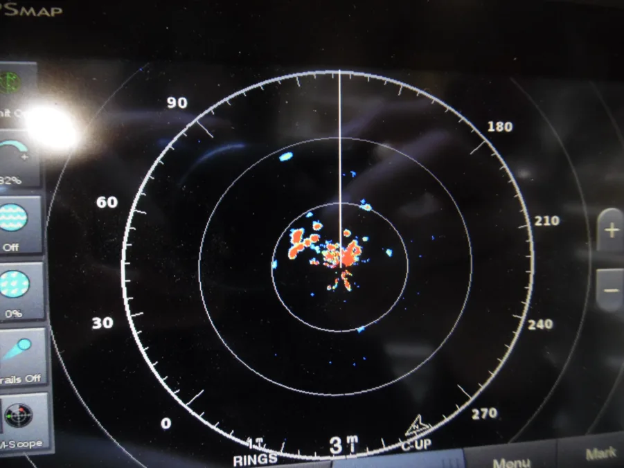 Garmin Fantom 18 Radar Dome W/ Network and Power Cables- Tested- Working! - Image 4