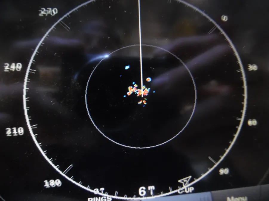 Garmin Fantom 18 Radar Dome W/ Network and Power Cables- Tested- Working! - Image 5