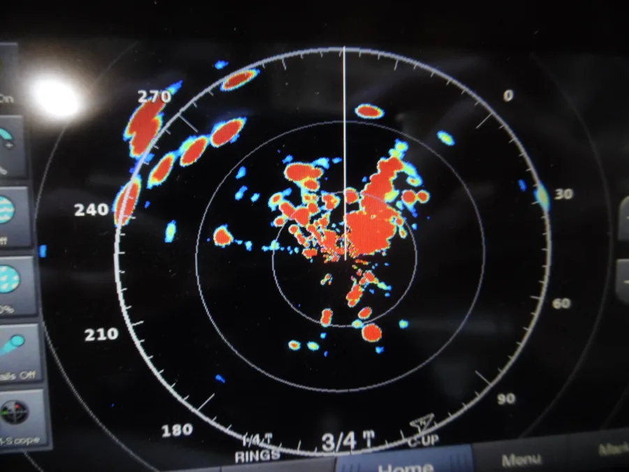 Garmin Fantom 18 Radar Dome W/ Network and Power Cables- Tested- Working! - Image 6