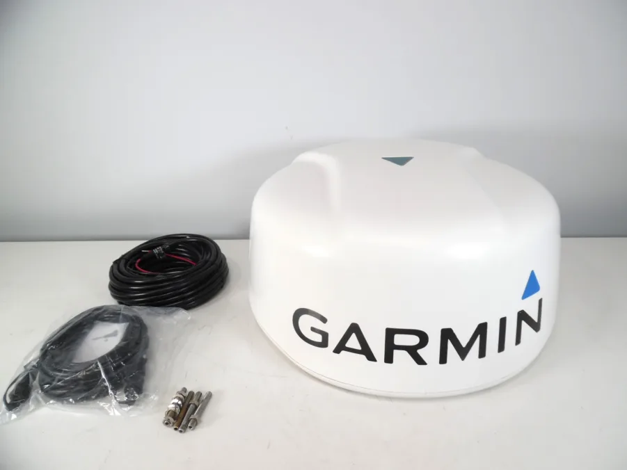 Garmin Fantom 18 Radar Dome W/ Network and Power Cables- Tested- Working!