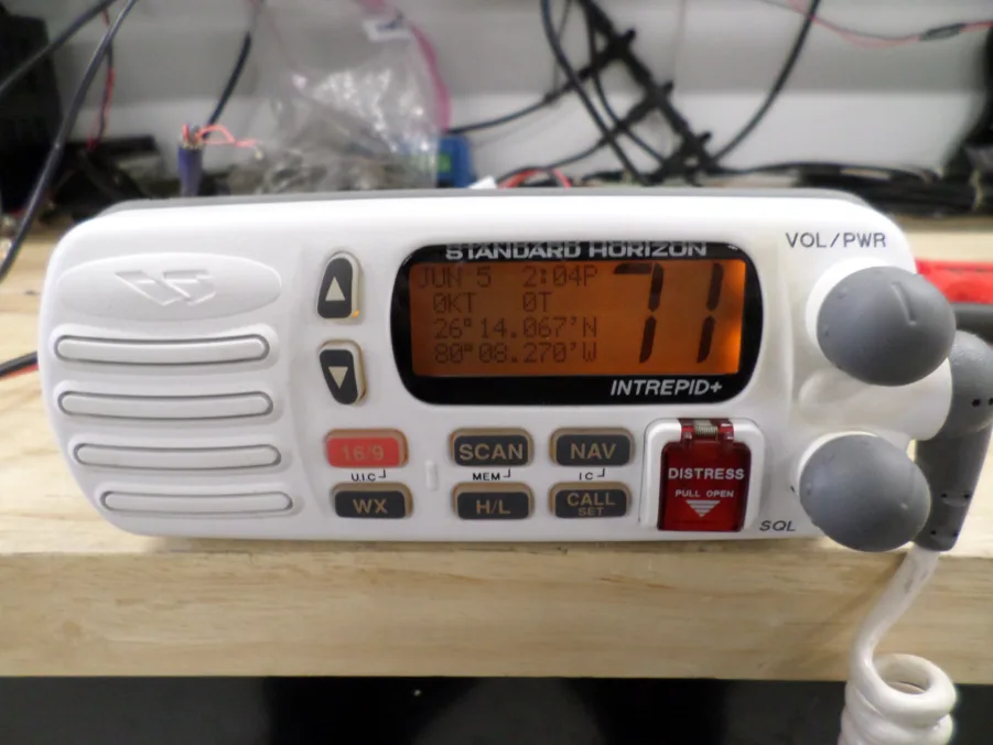 Standard Horizon Intrepid+ 1270S Compact Marine VHF Radio Tested