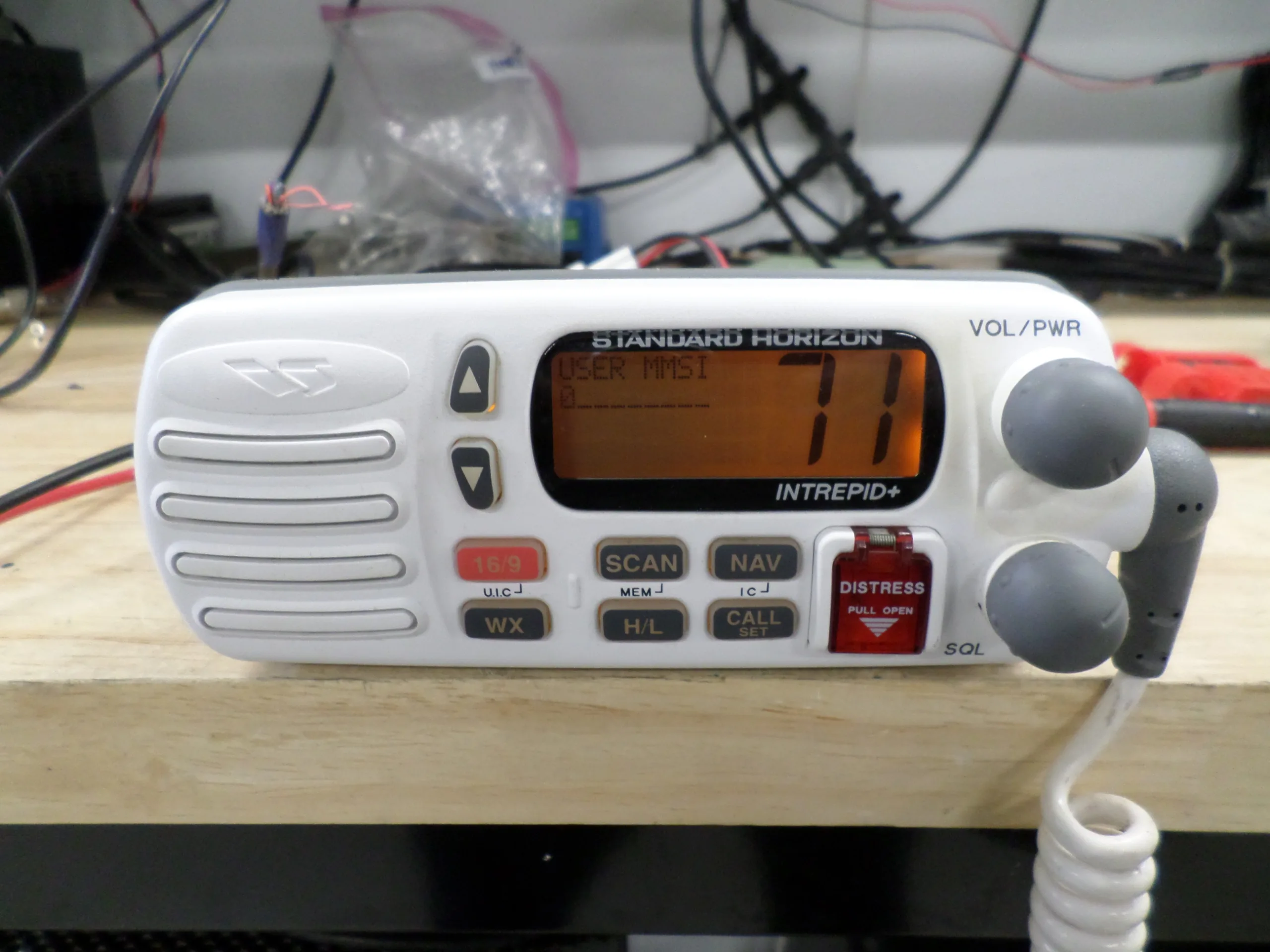 Standard Horizon Intrepid+ 1270S Compact Marine VHF Radio Tested