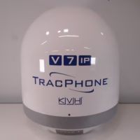 KVH TracPhone V7 24" Dummy Dome with Mounting Plate - Excellent Condition