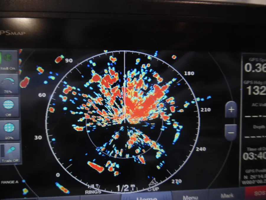 Garmin 4KW GMR424 xHD2 Marine Radar Add-on Kit W/ 4' Array Fully Tested! - Image 14