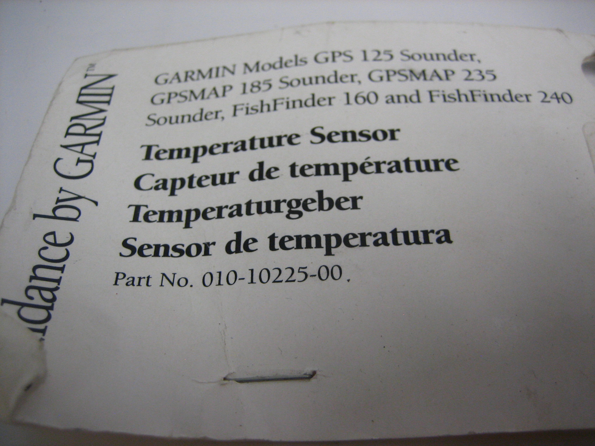 Garmin 0101022500 6Pin Ycable Temp Sensor GSD22 Fix Transducer