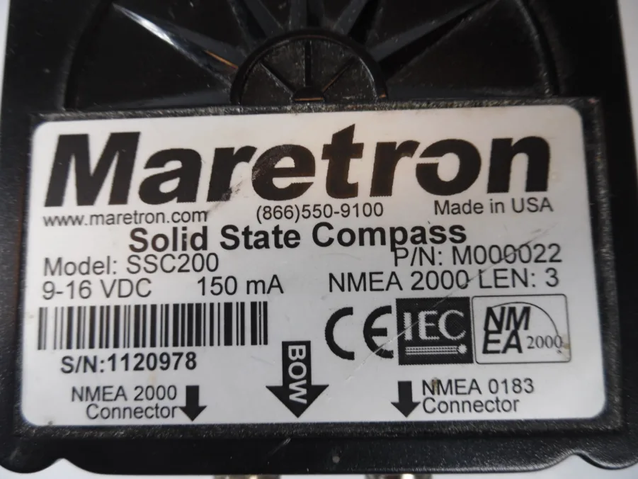 Maretron-SSC200 Solid State Compass NMEA2000 0183 Heading Sensor - Image 2