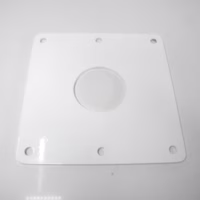 SeaView Aluminum Backing Plate for Radar Mast Mounts with 10"x10" Base Plate - Open Box