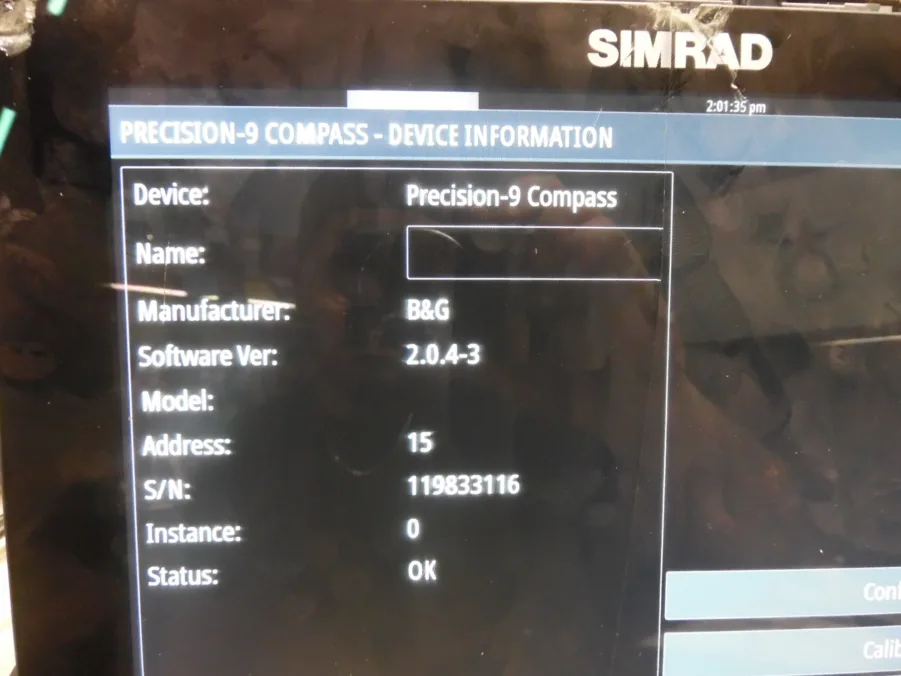 Simrad-Precision 9 Compass W/Mounting Bracket Tested - Image 10