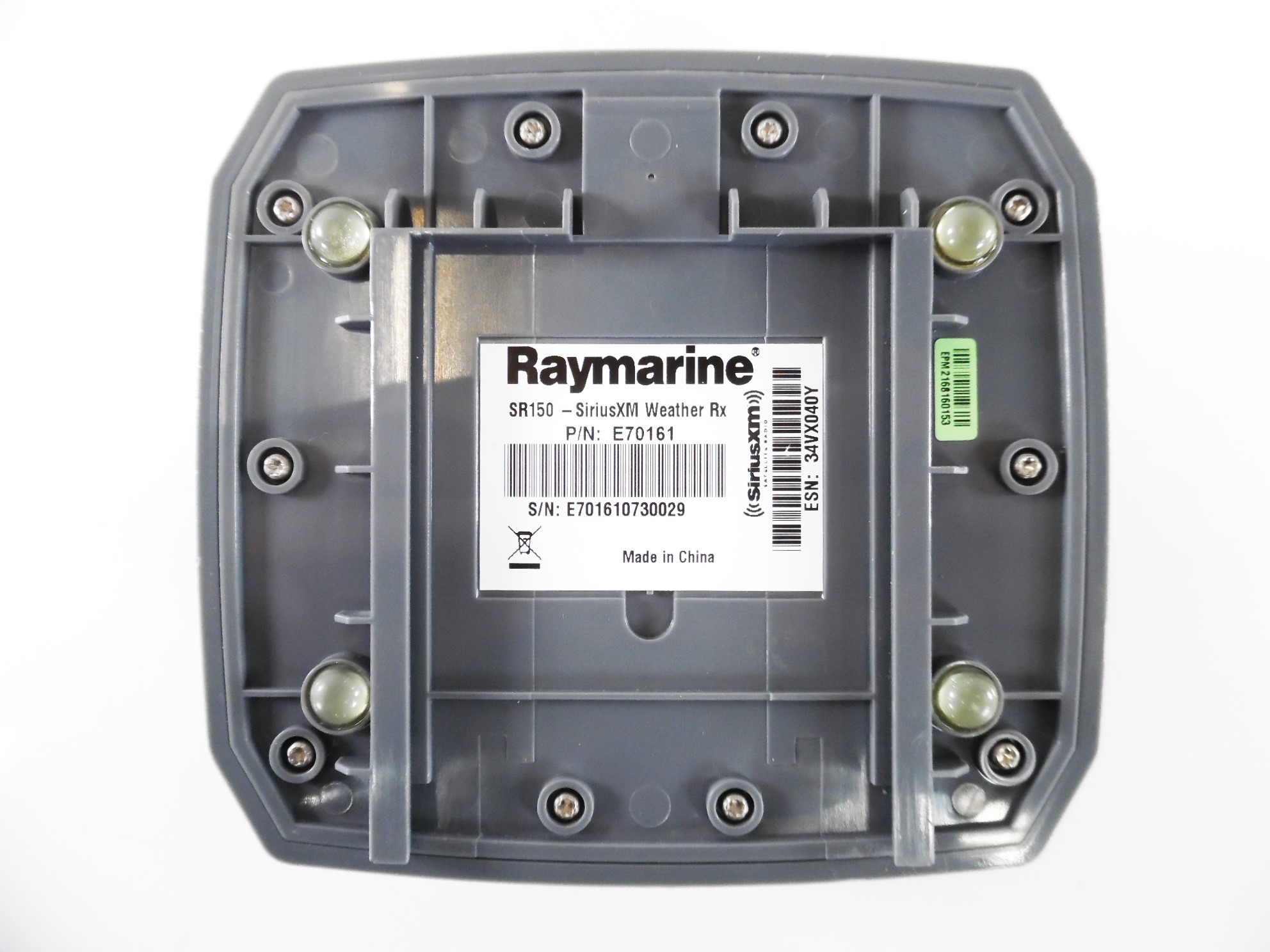 Raymarine SR150 Sirius XM/WX Weather Module w/Antenna & Cables - E70161 ...