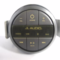 JL Audio MMR-20 Round wired non-display remote controller for MediaMaster