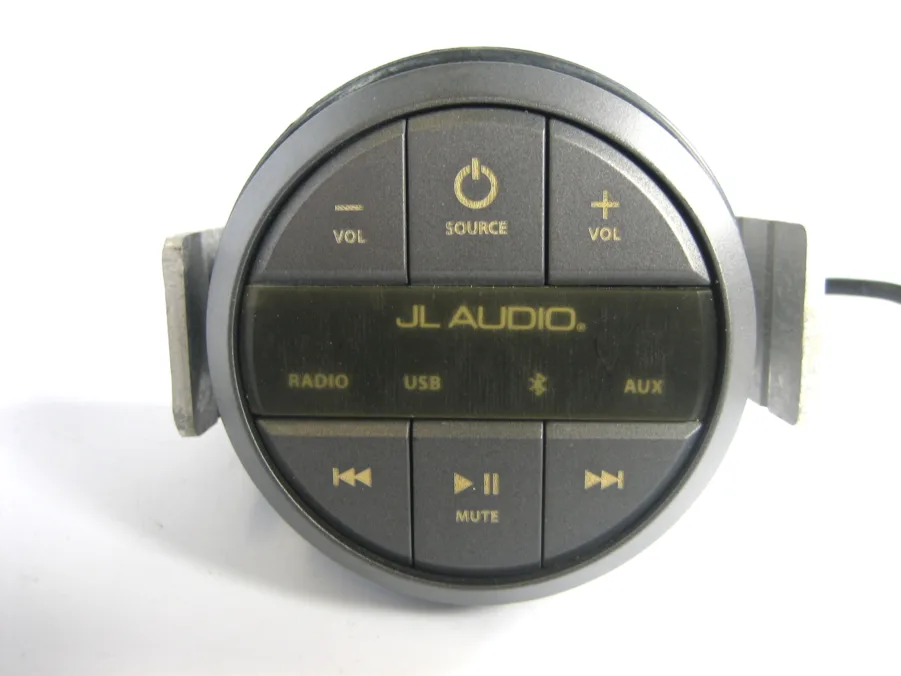 JL Audio MMR-20 Round wired non-display remote controller for MediaMaster