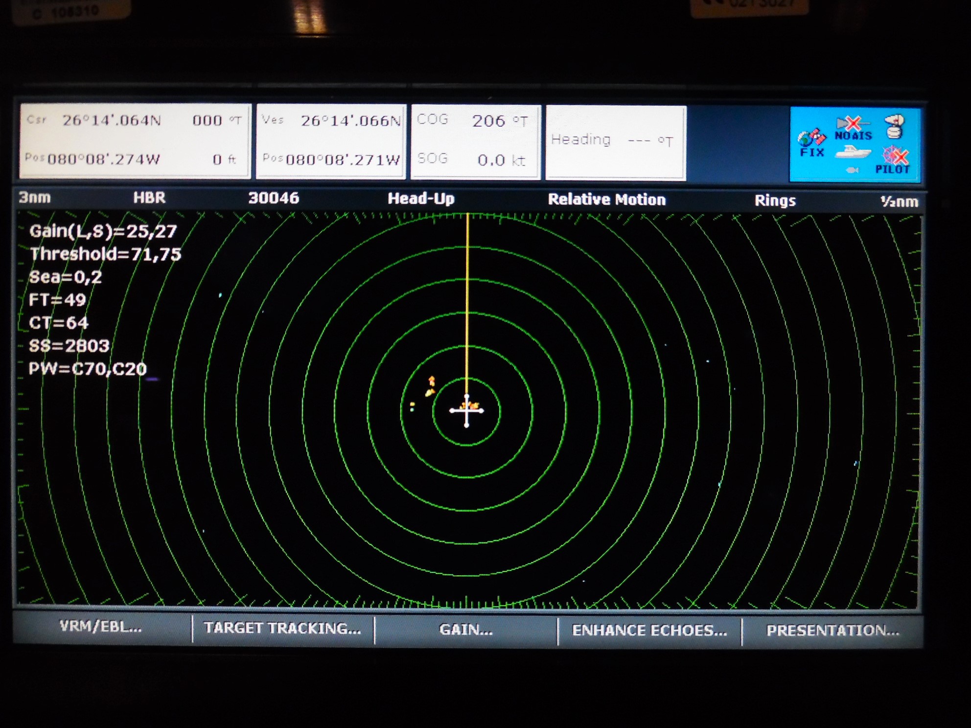 Color Action Radar Raymarine 4kW 48