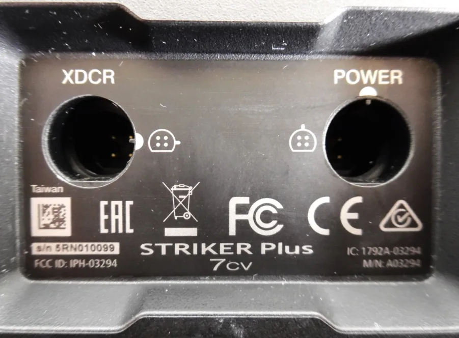 Garmin Striker Plus 7cv W/ GT20-TM transducer (010-01873-01) Tested Good - Image 8