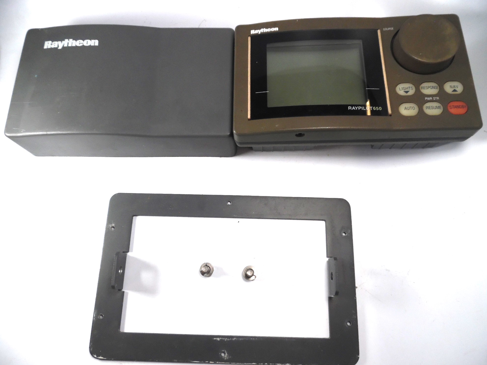 Raypilot Rudder Raytheon Raymarine Raypilot 650 Seatalk Control Head M81100 NEW LCD ...