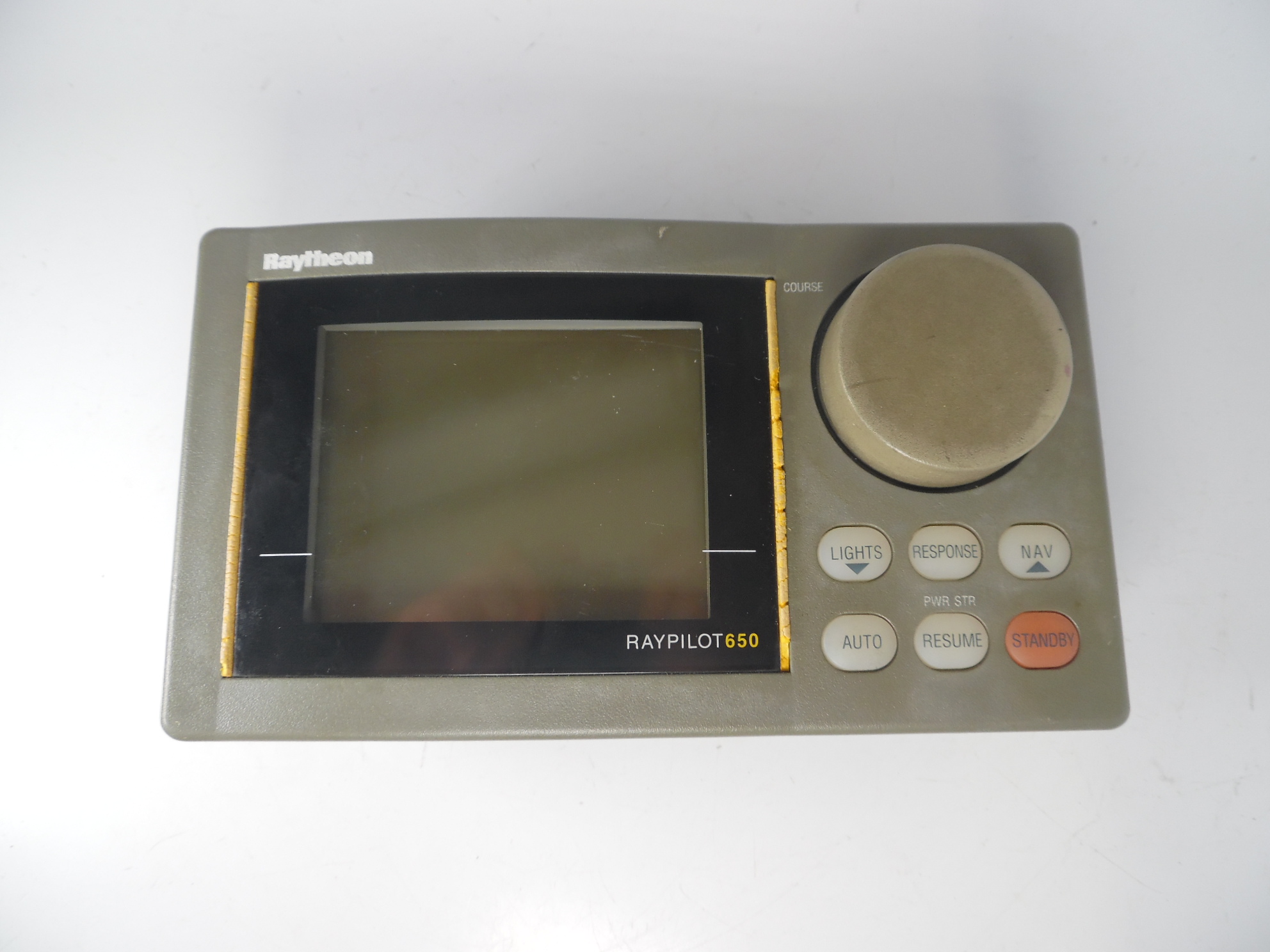 Raypilot Rudder Raytheon Raymarine Raypilot 650 Seatalk Control Head-M81100 NEW LCD ...